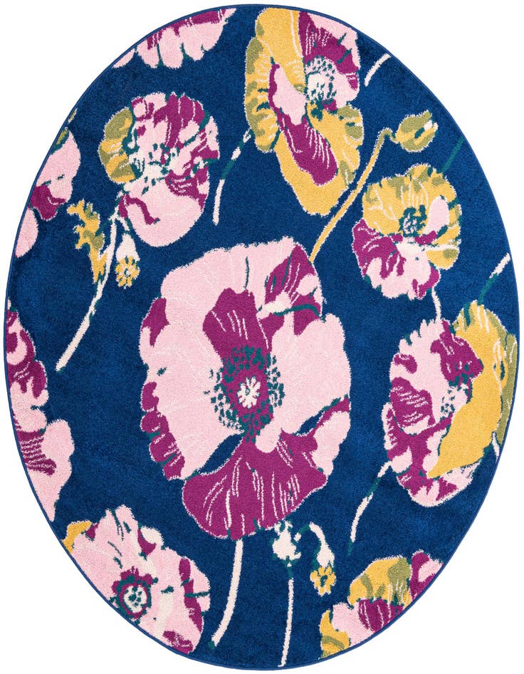 Detail image of 6' x 6' Bloom Round Rug