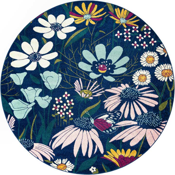 305cm x 305cm Bloom Alfombra redondo