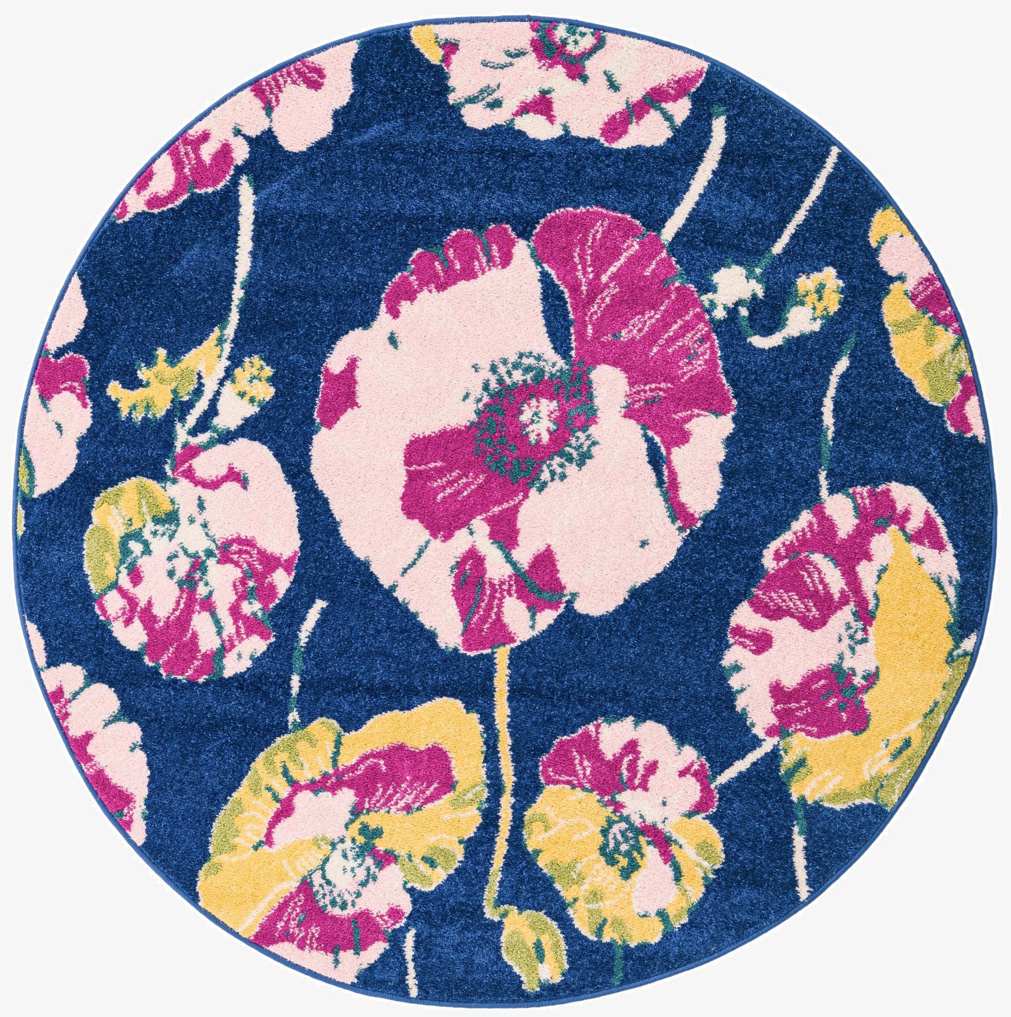 5' 3 x 5' 3 Bloom Round Rug