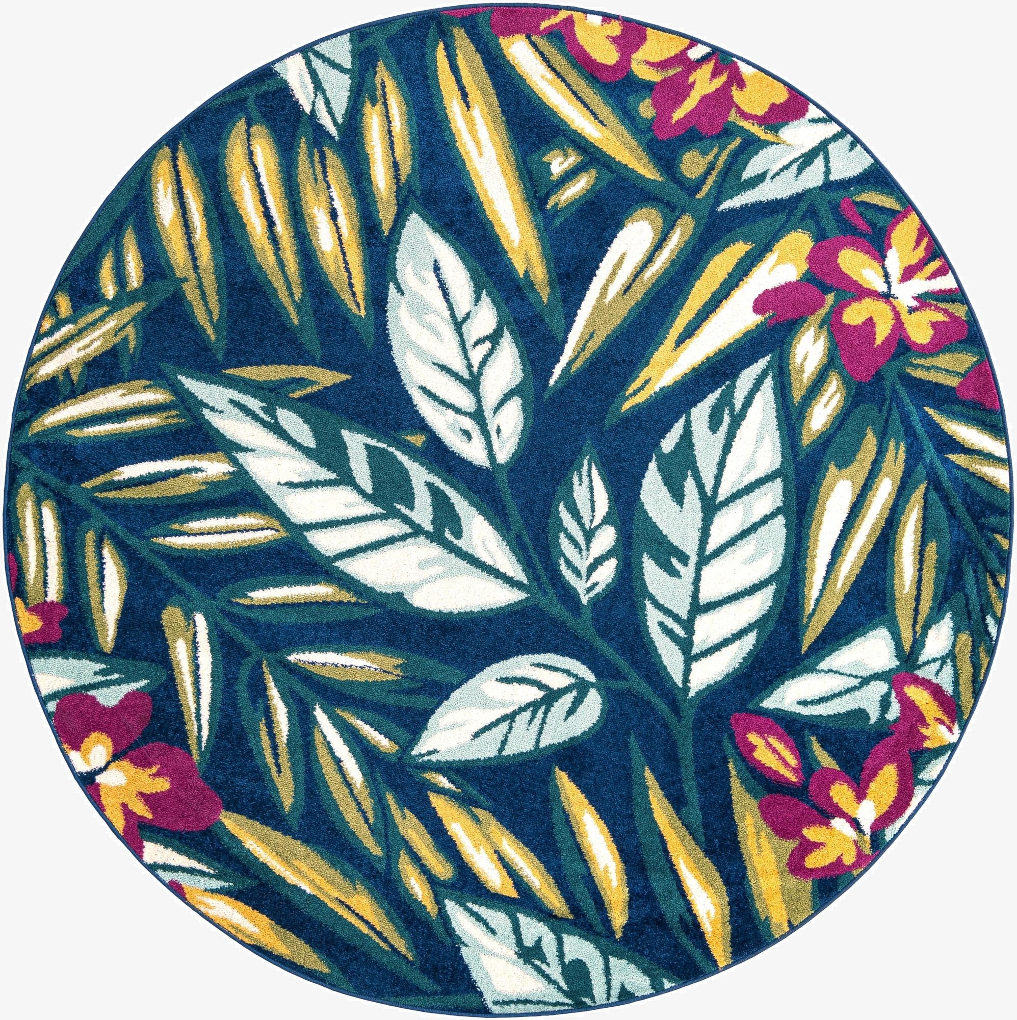 7' x 7' Bloom Round Rug