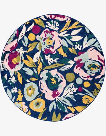 6' x 6' Bloom Round Rug