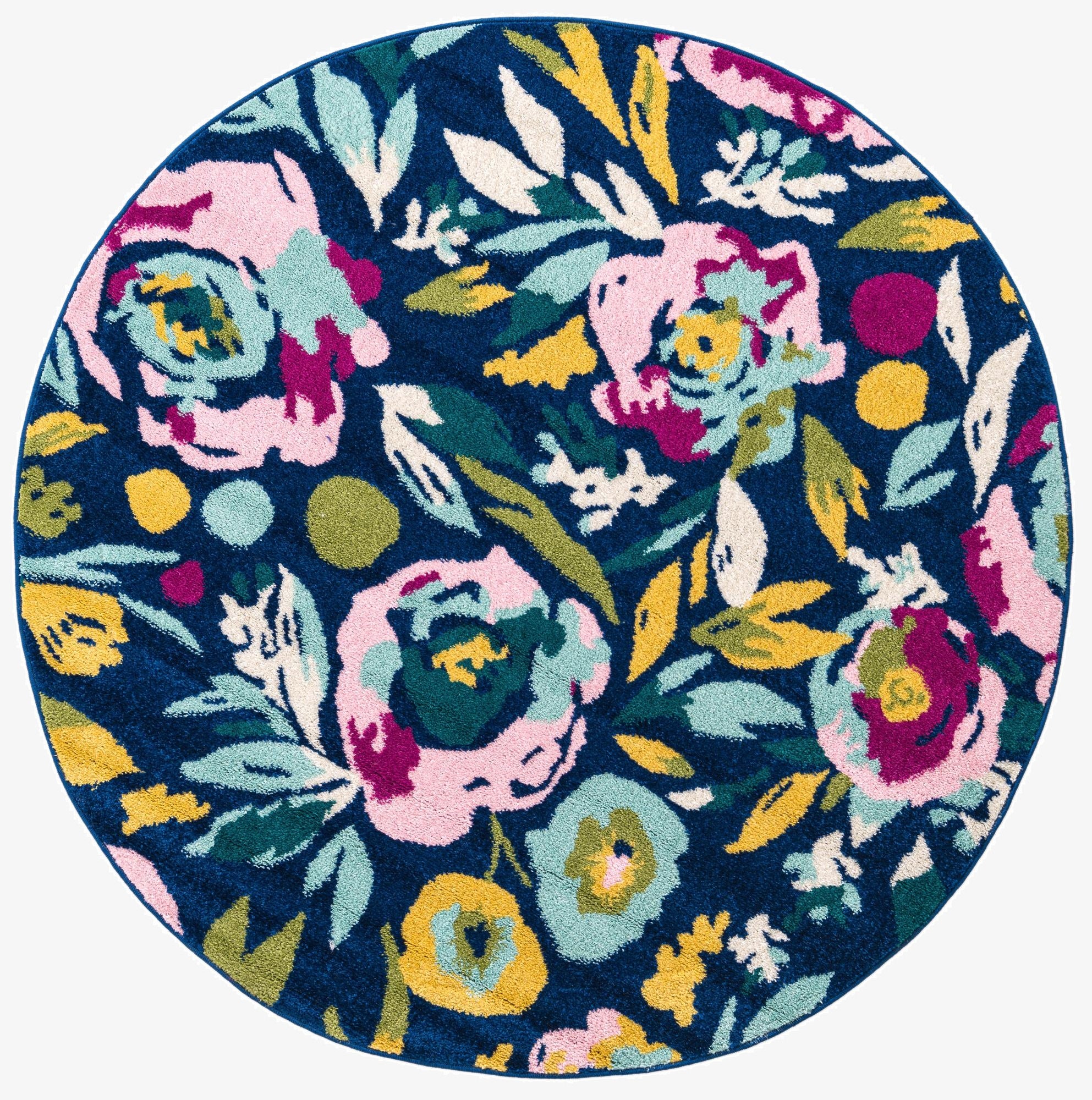 5' 3 x 5' 3 Bloom Round Rug