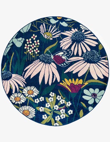 6' x 6' Bloom Round Rug