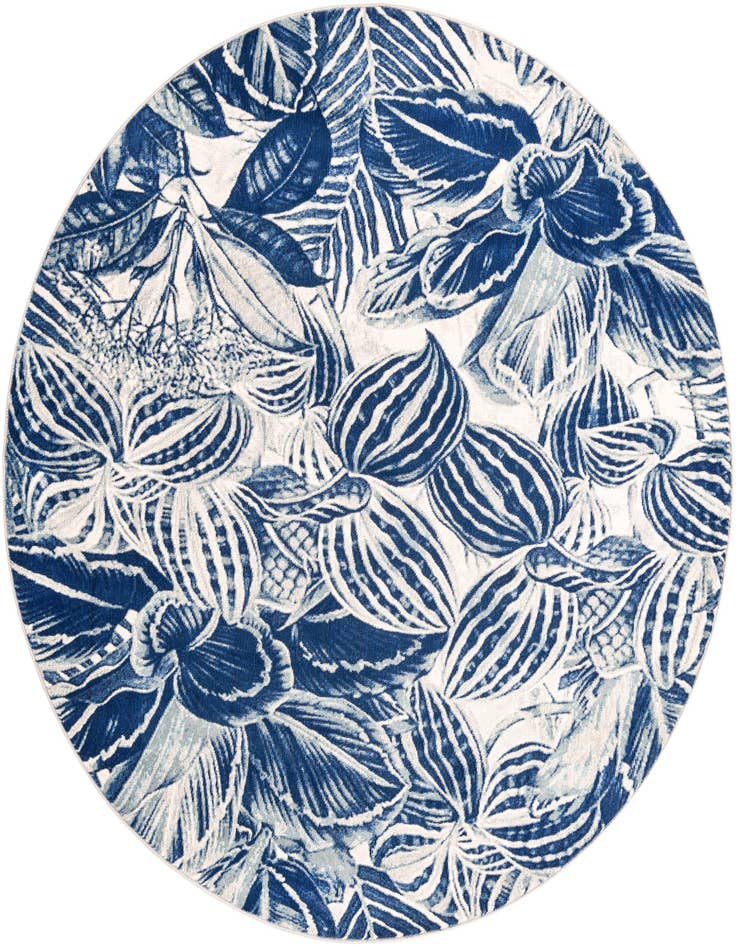 Detail image of 7' x 7' Blossom Round Rug
