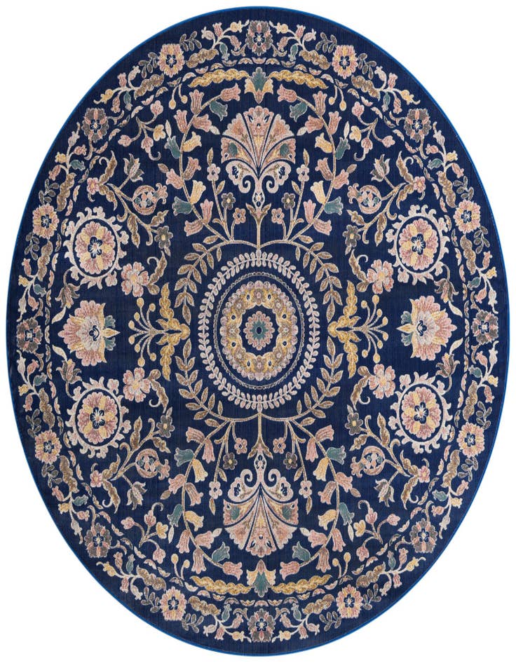 Detail image of 8' x 8' Blossom Round Rug