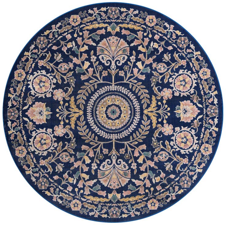Detail image of 8' x 8' Blossom Round Rug