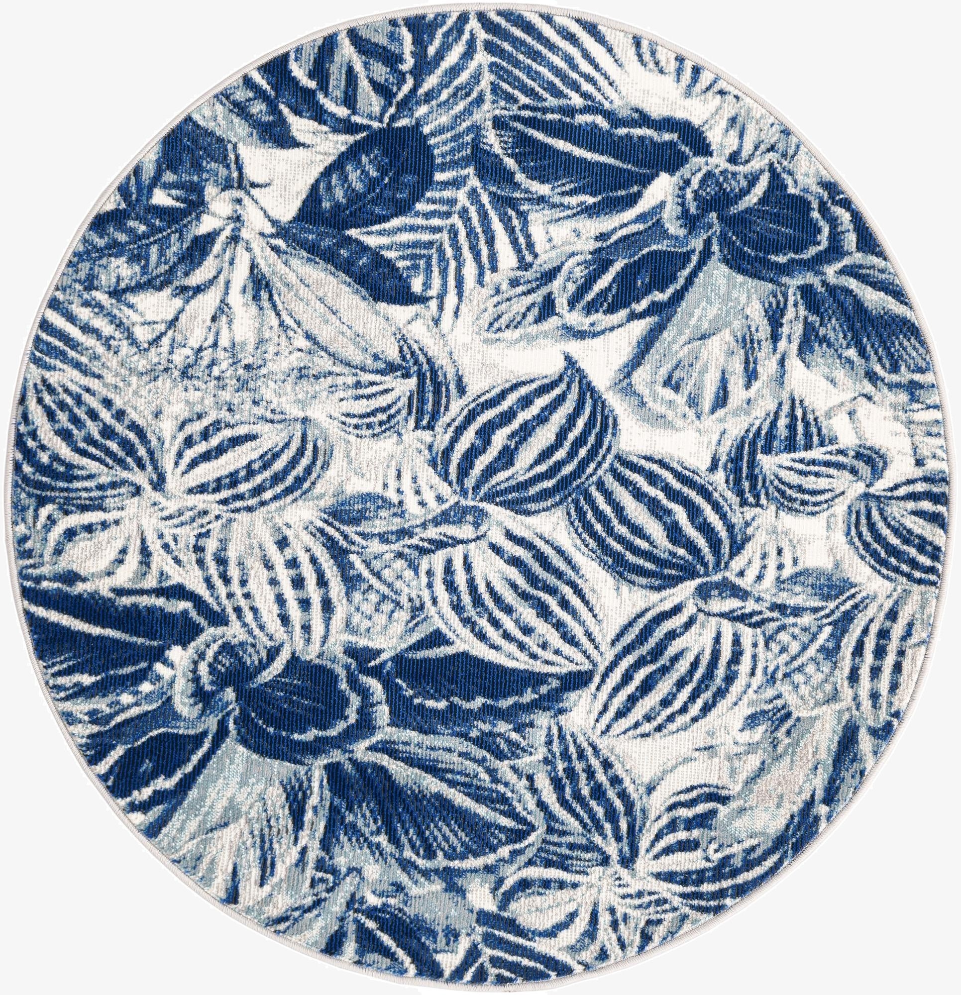 3' 3 x 3' 3 Blossom Round Rug