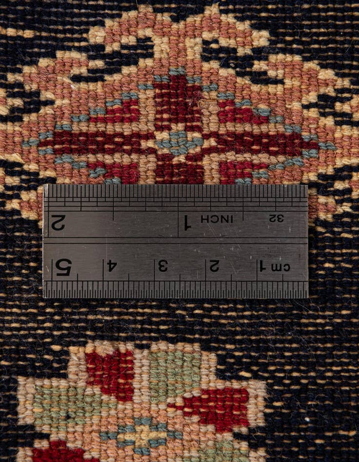 Detail image of 2' 2 x 2' 3  Hand Knotted Bokhara Oriental Round Rug