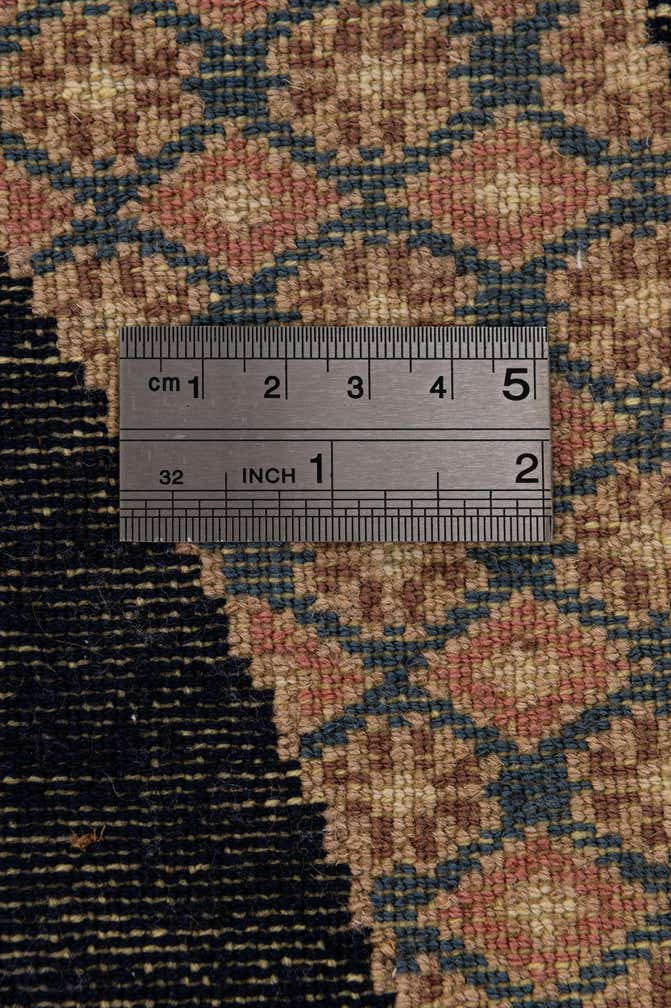 3' 1 x 3' 2 Hand Knotted Bokhara Oriental Wool Round Rug