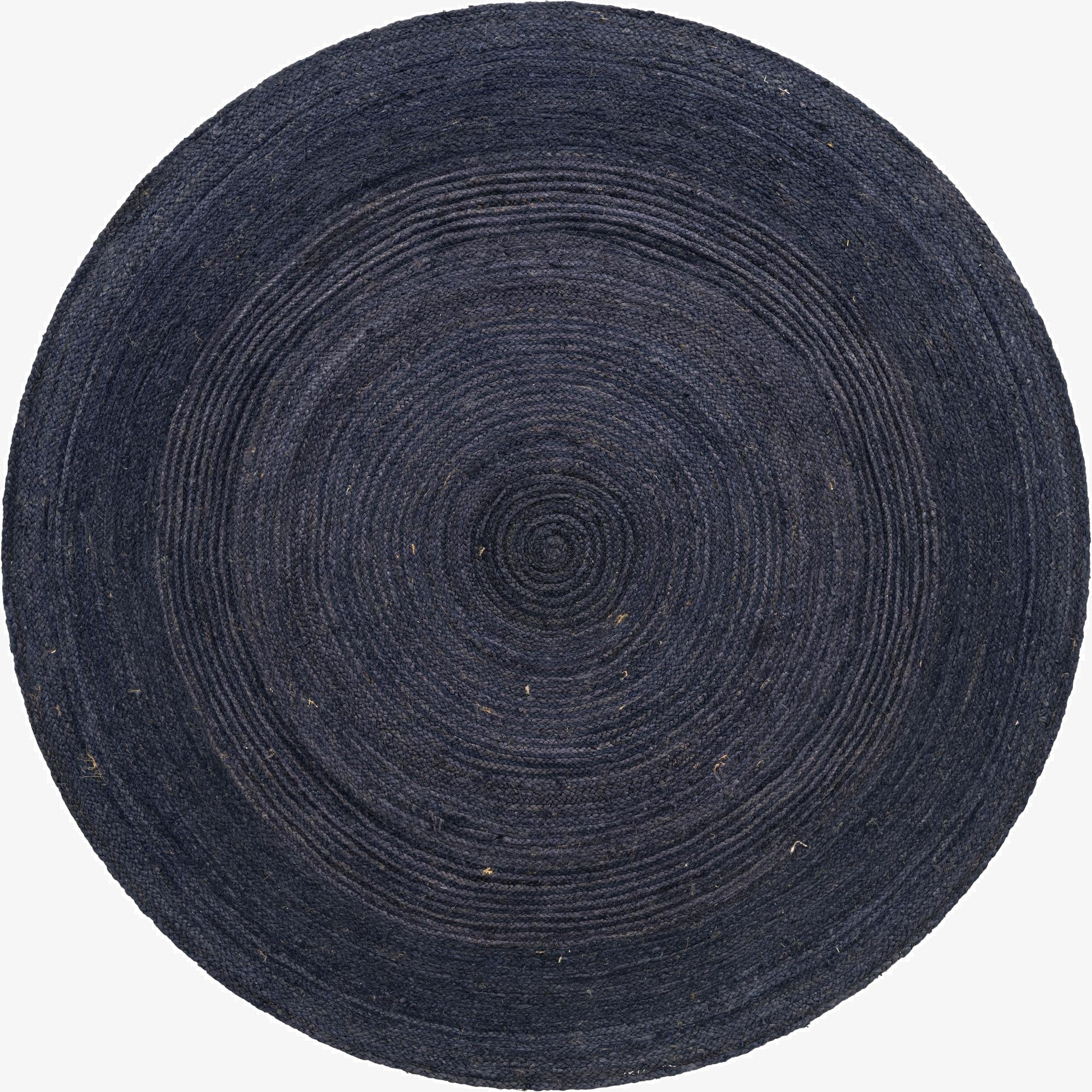 Primary image 8' x 8'  Hand Braided Jute Round Rug