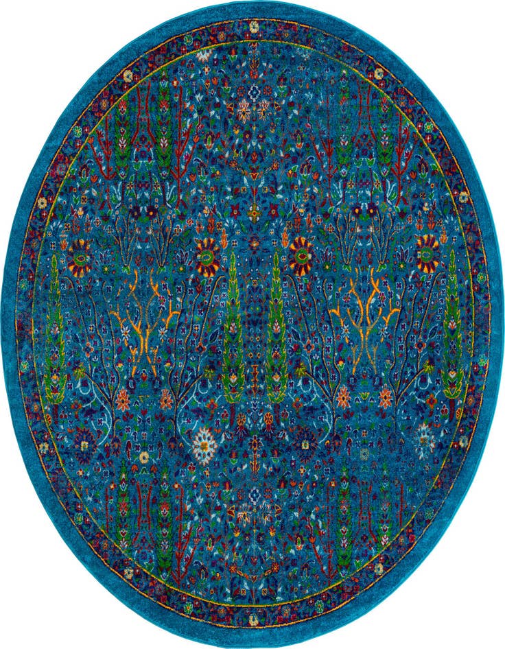 Detail image of 7' 10 x 7' 10 Calypso Round Rug