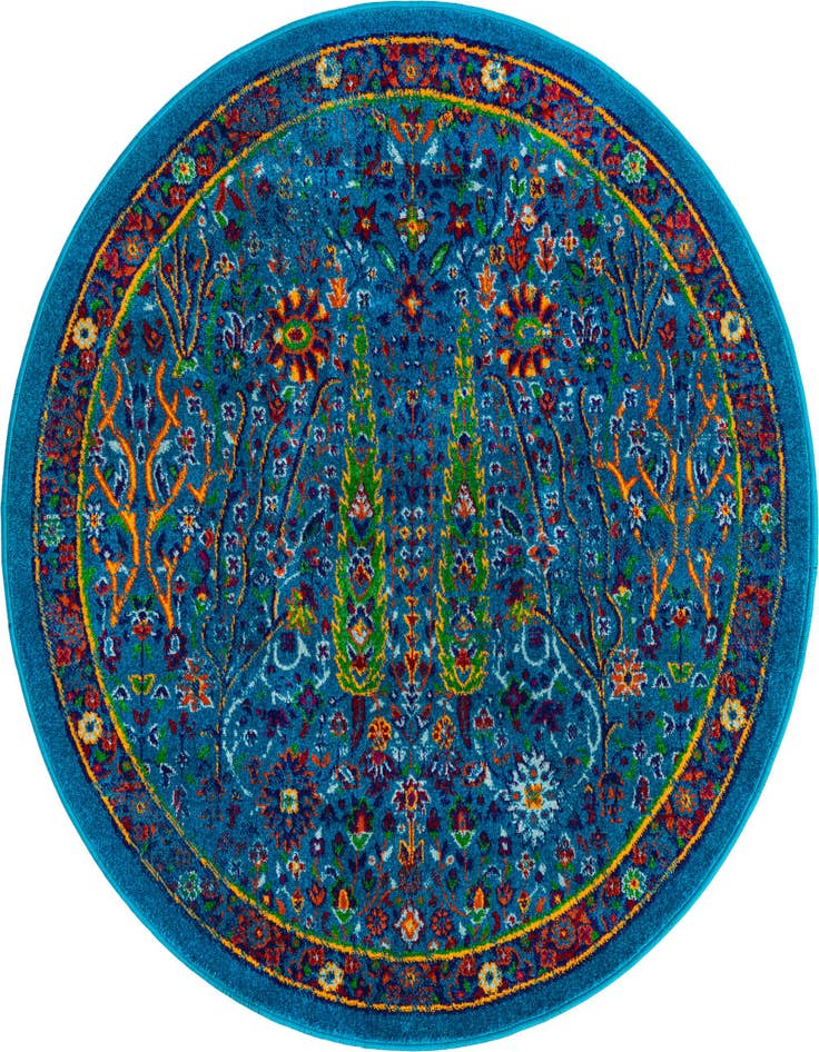 Detail image of 4' x 4' Calypso Round Rug