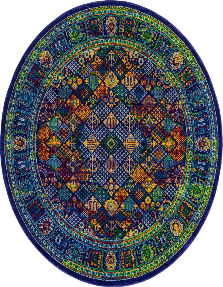 Detail image of 7' 10 x 7' 10 Calypso Round Rug