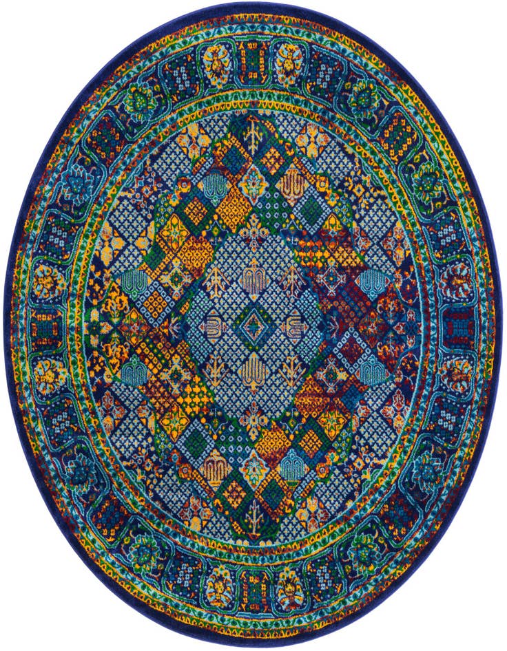 Detail image of 6' x 6' Calypso Round Rug