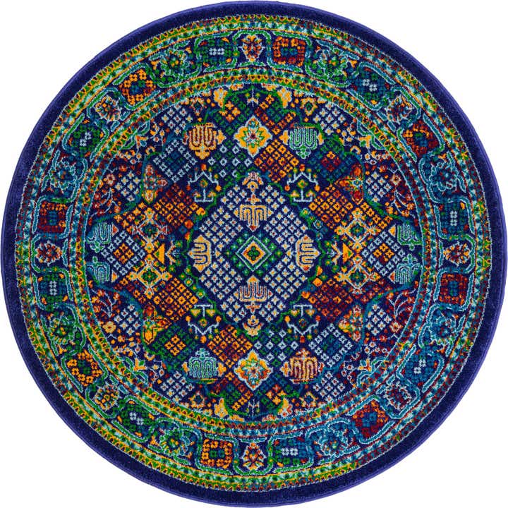 4' x 4' Calypso Round Rug