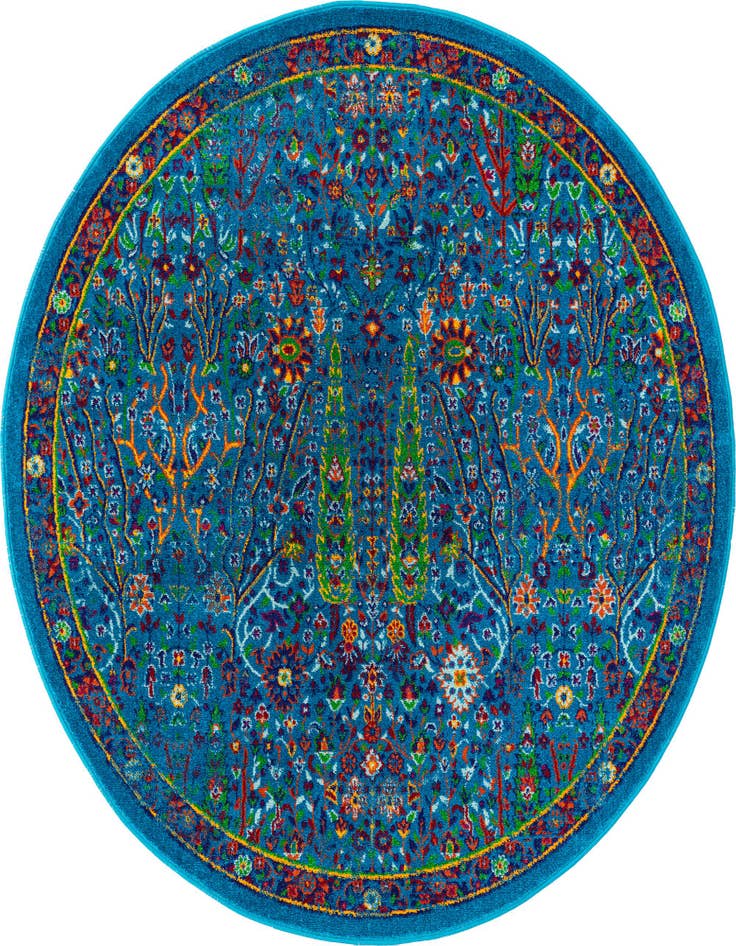 Detail image of 5' 3 x 5' 3 Calypso Round Rug
