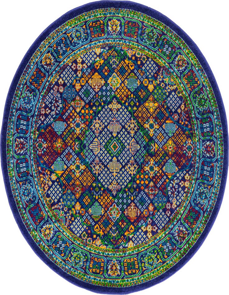 Detail image of 5' 3 x 5' 3 Calypso Round Rug