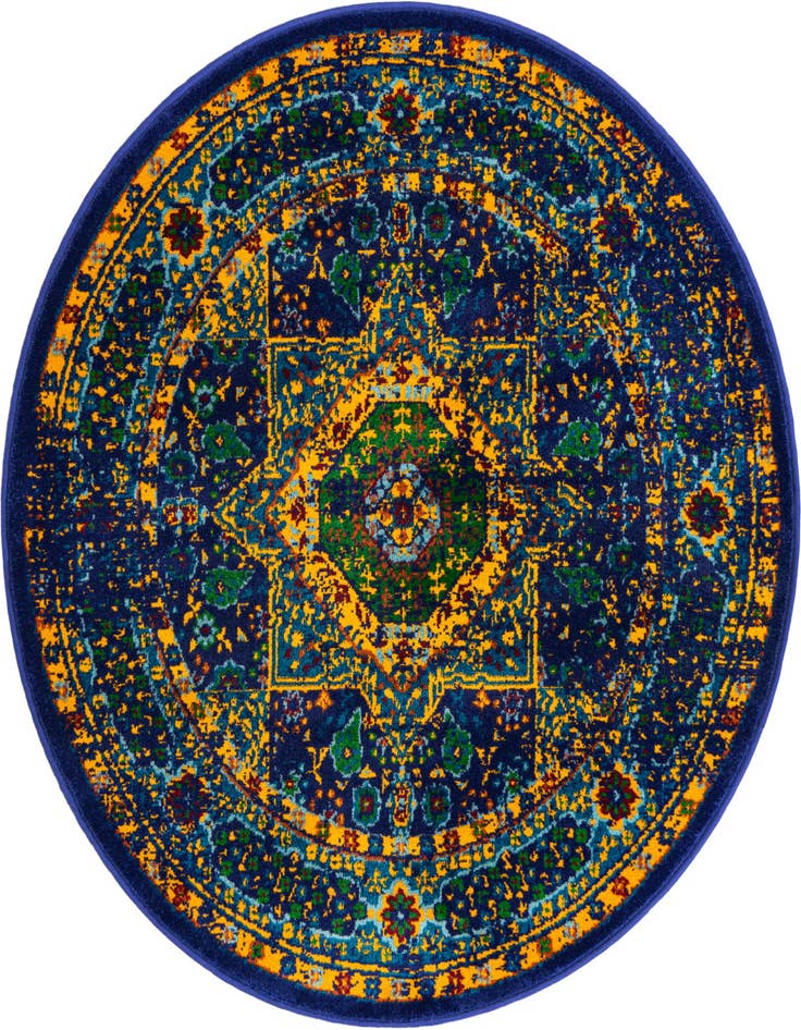 Detail image of 4' x 4' Calypso Round Rug