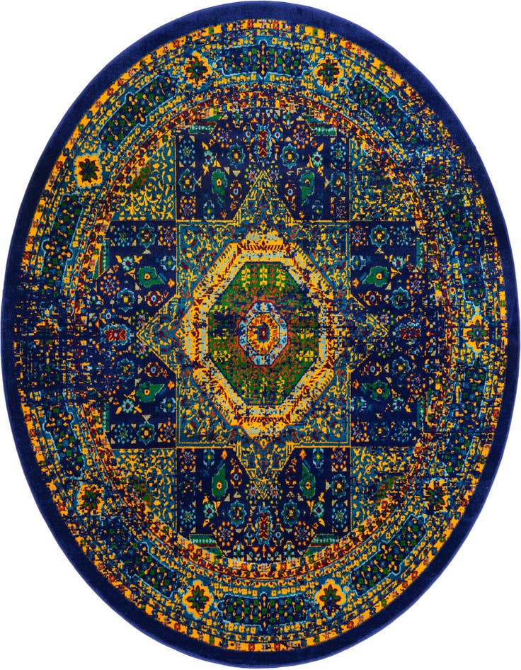 Detail image of 7' 10 x 7' 10 Calypso Round Rug
