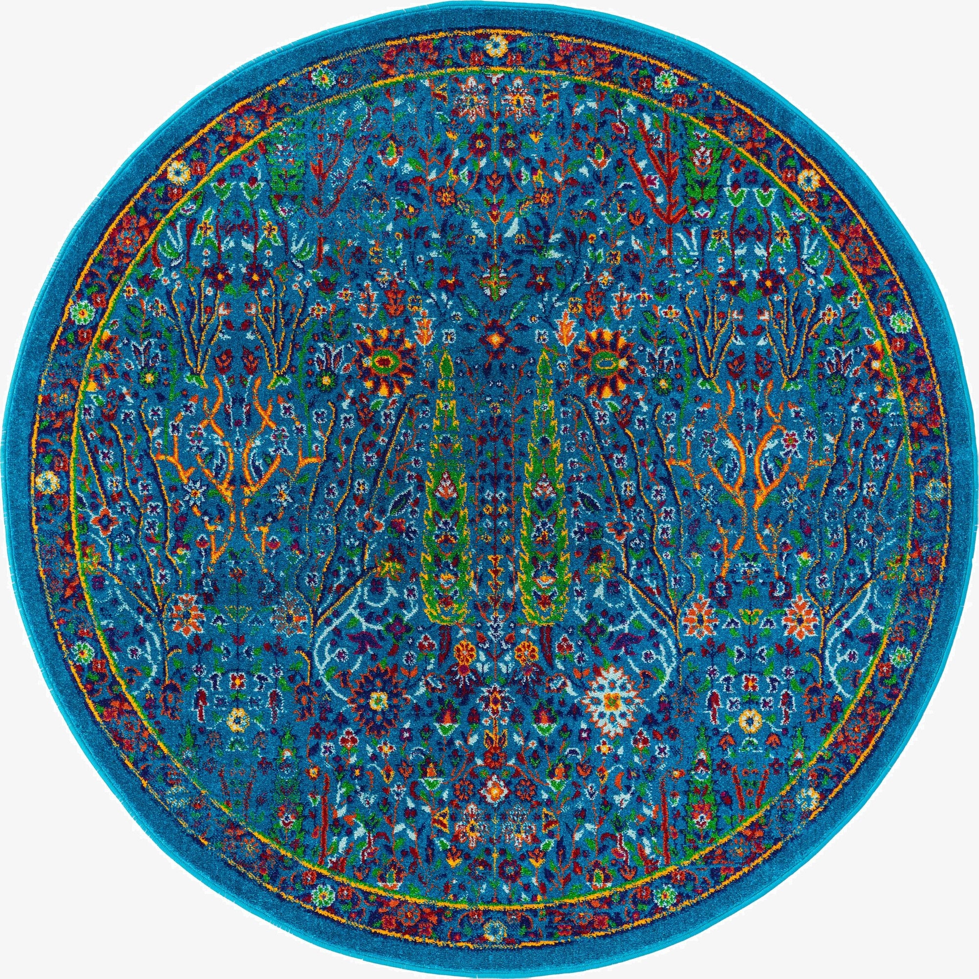 5' 3 x 5' 3 Calypso Round Rug