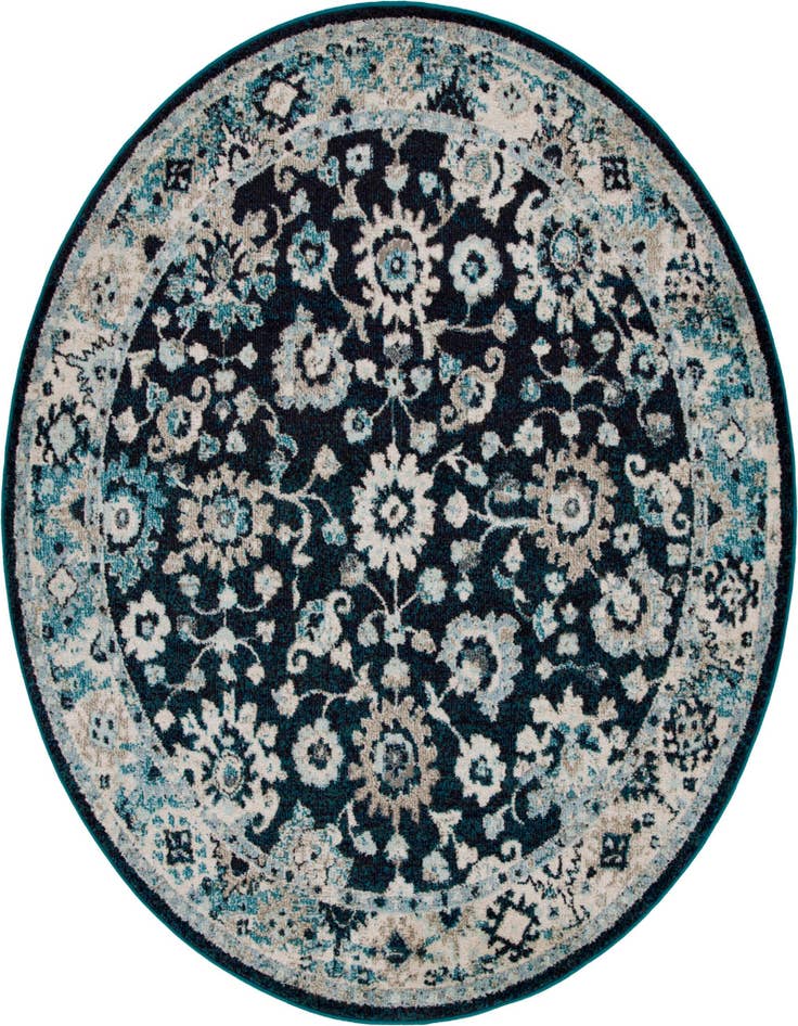 Detail image of 6' x 6' Carrington Round Rug