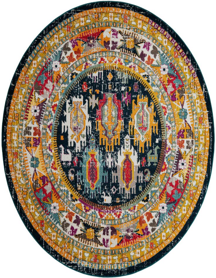 Detail image of 10' x 10' Carrington Round Rug