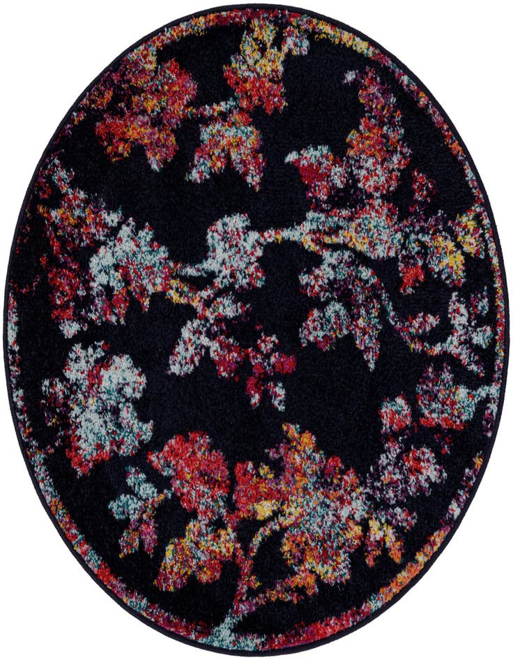 Detail image of 3' x 3' Carrington Round Rug