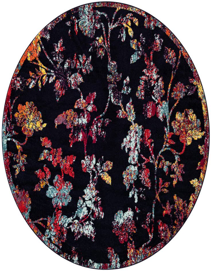Detail image of 7' 10 x 7' 10 Carrington Round Rug