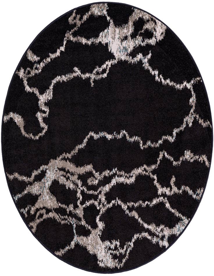 Detail image of 5' 3 x 5' 3 Carrington Round Rug