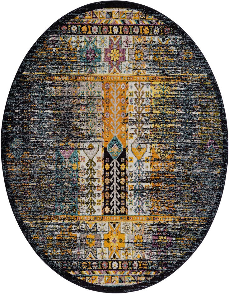 Detail image of 7' 10 x 7' 10 Carrington Round Rug