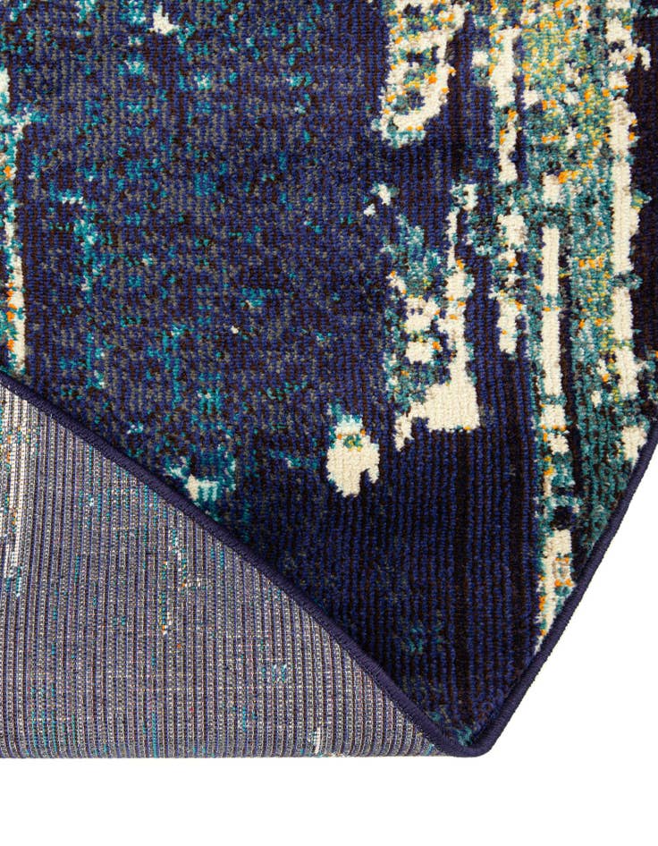 Detail image of 6' x 6'  Washable Casablanca Round Rug