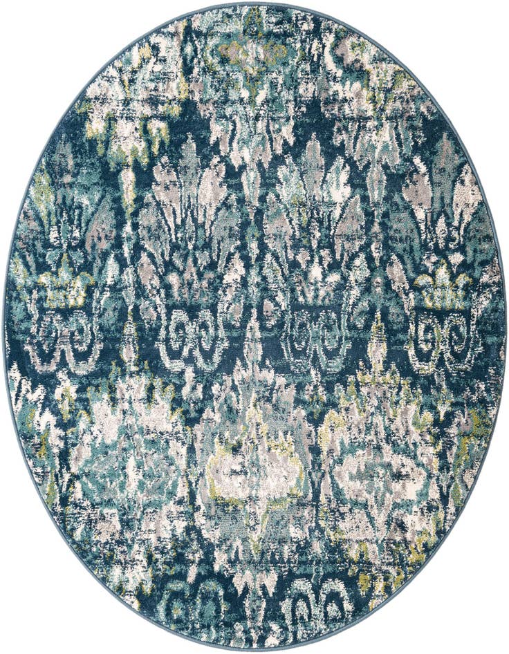 Detail image of 5' x 5' Charleston Round Rug