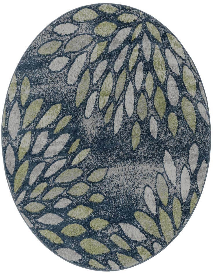 Detail image of 5' x 5' Charleston Round Rug