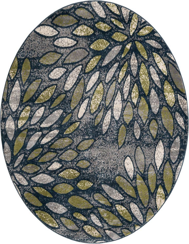 Detail image of 7' x 7' Charleston Round Rug