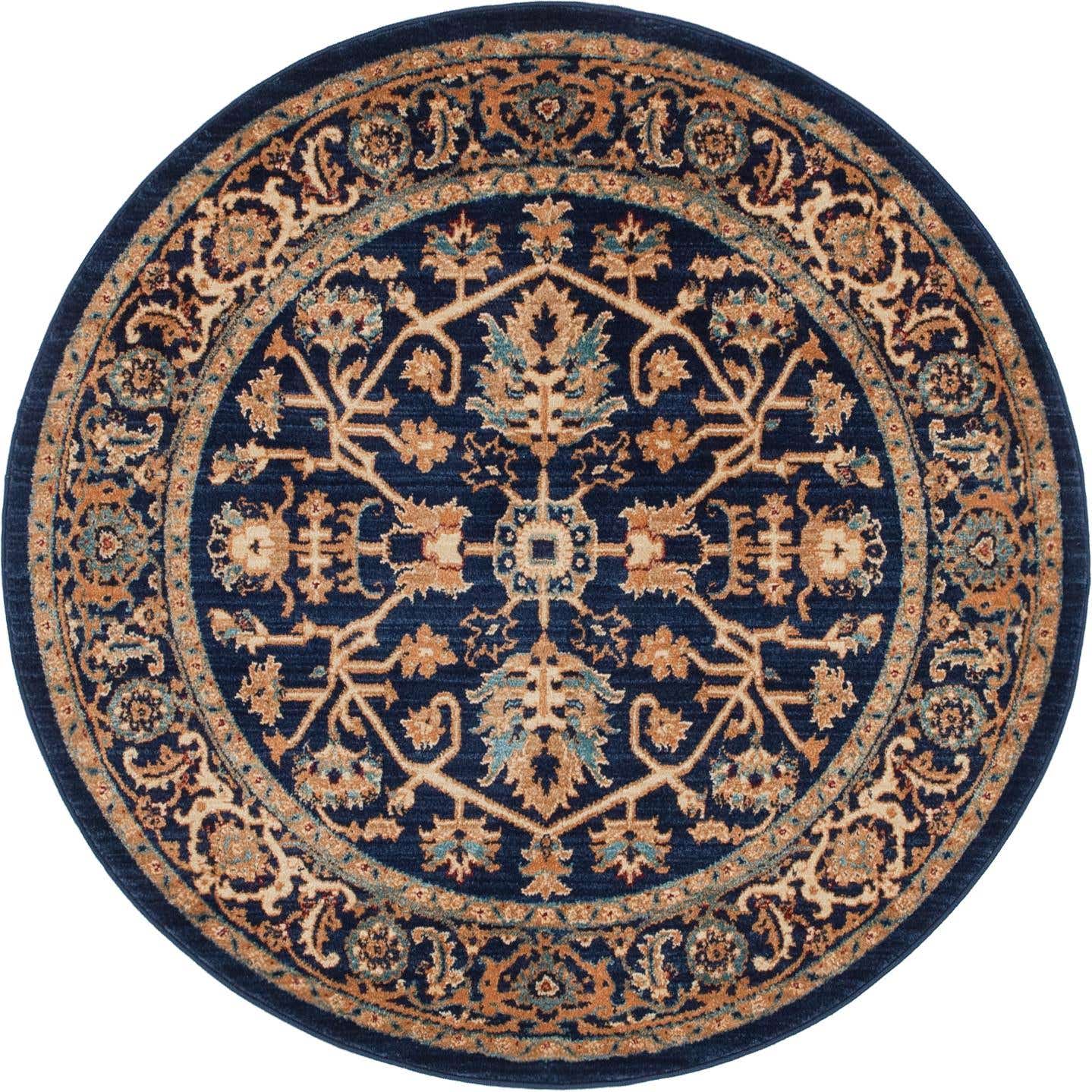 4' 5 x 4' 5 Charlestown Round Rug