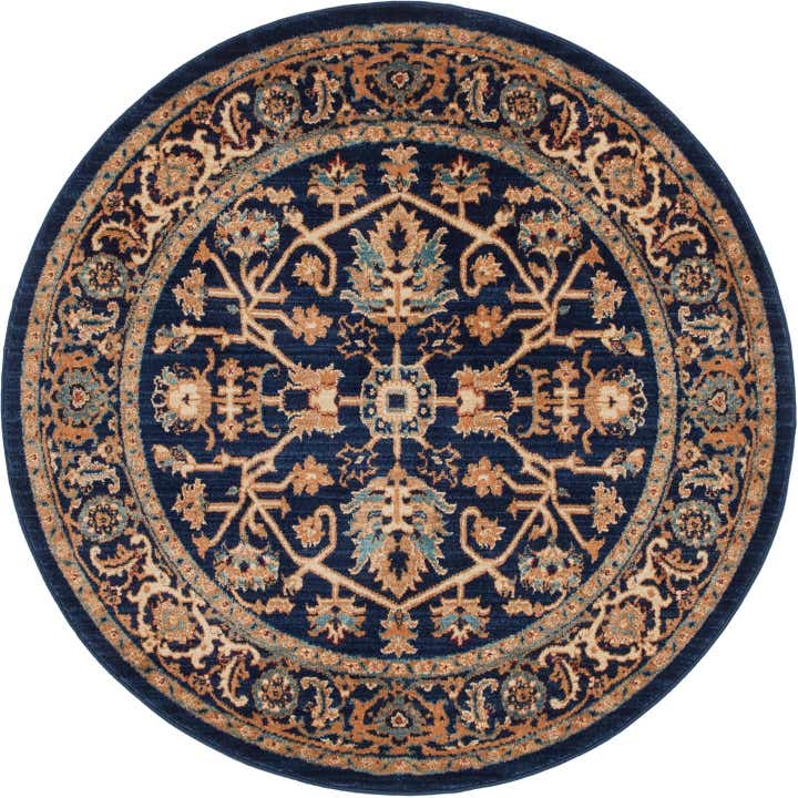 4' 5 x 4' 5 Charlestown Round Rug