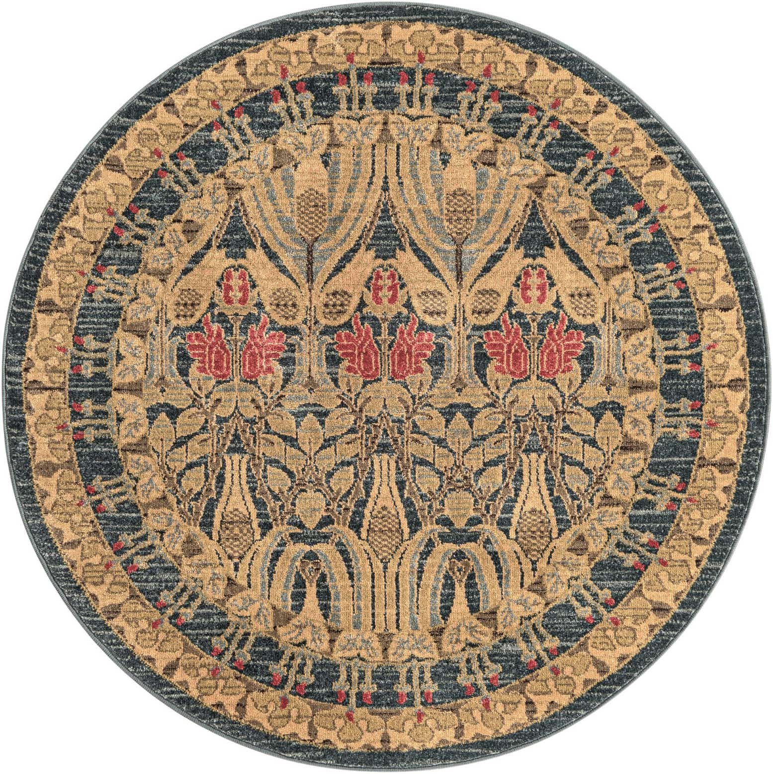 4' x 4' Chelsea Round Rug