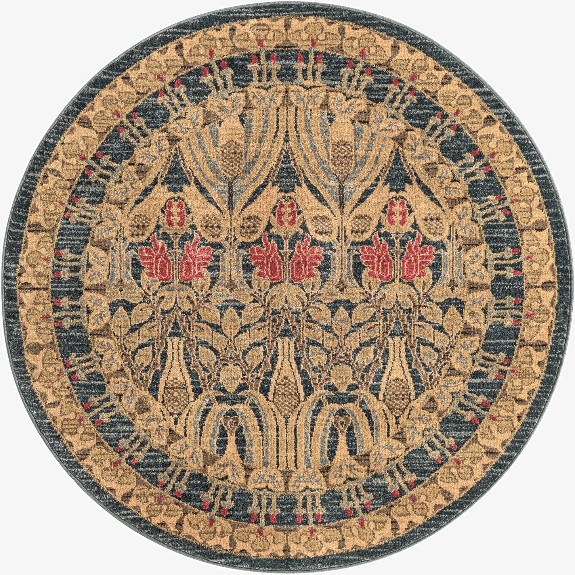 4' x 4' Chelsea Round Rug
