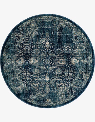 5' 3 x 5' 3 Dahlia Round Rug