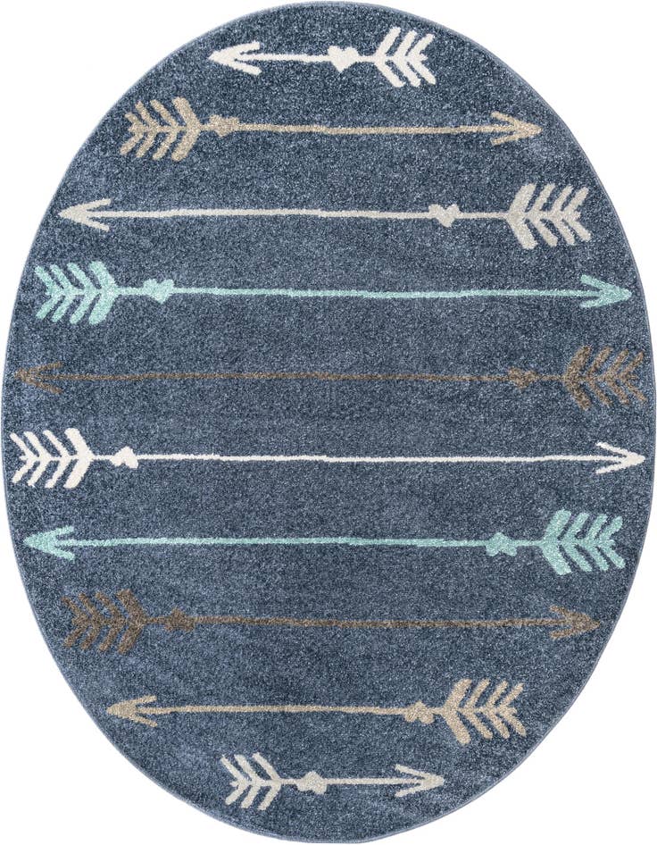 Detail image of 7' 10 x 7' 10 Equinox Round Rug