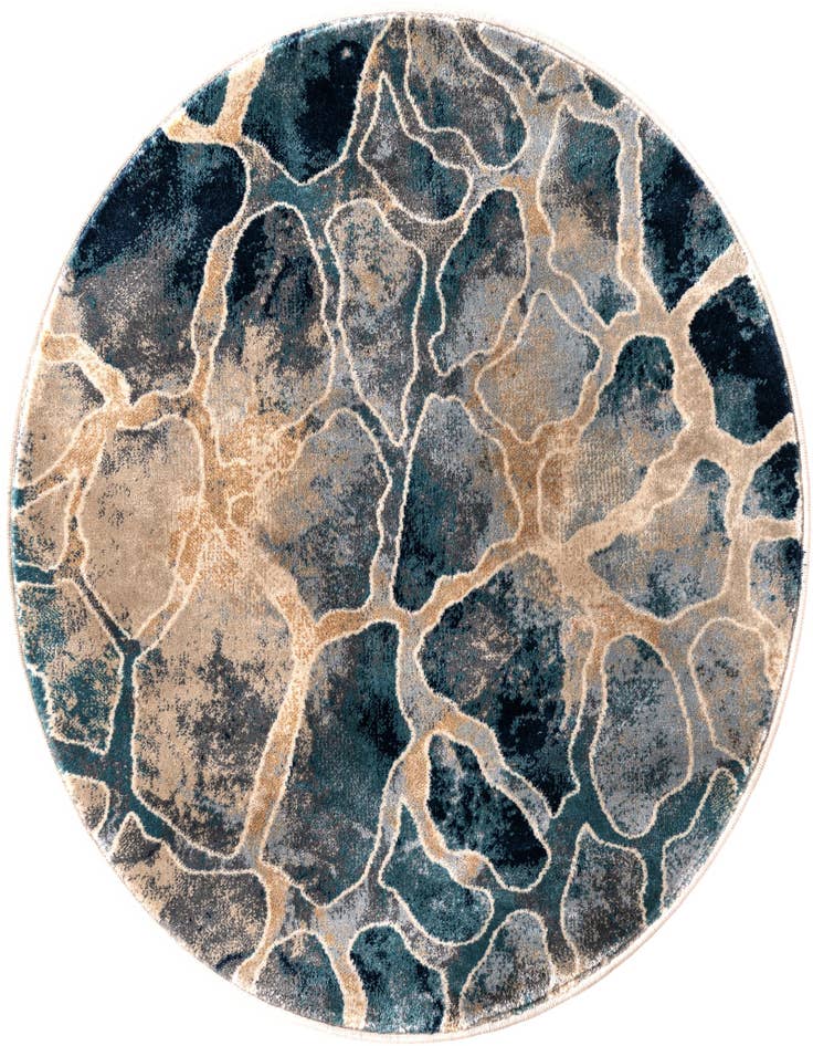 Detail image of 3' 3 x 3' 3 Ethereal Round Rug