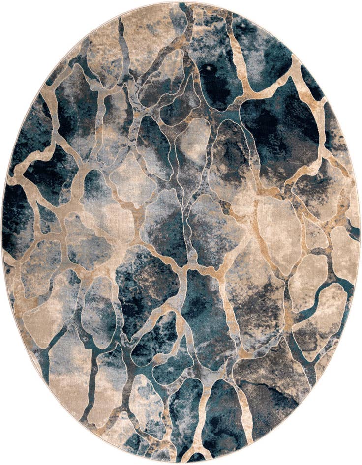 Detail image of 7' 10 x 7' 10 Ethereal Round Rug