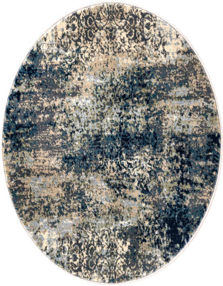 Detail image of 3' 3 x 3' 3 Ethereal Round Rug