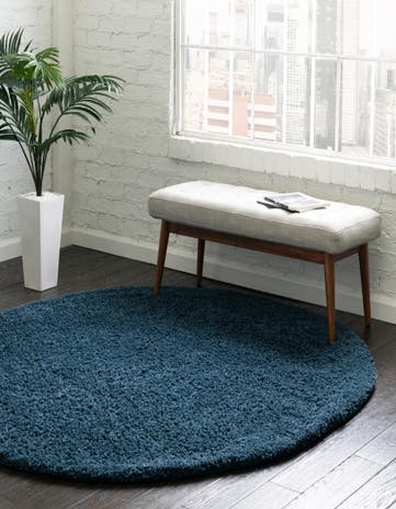 6' x 6' Everyday Shag Round Rug