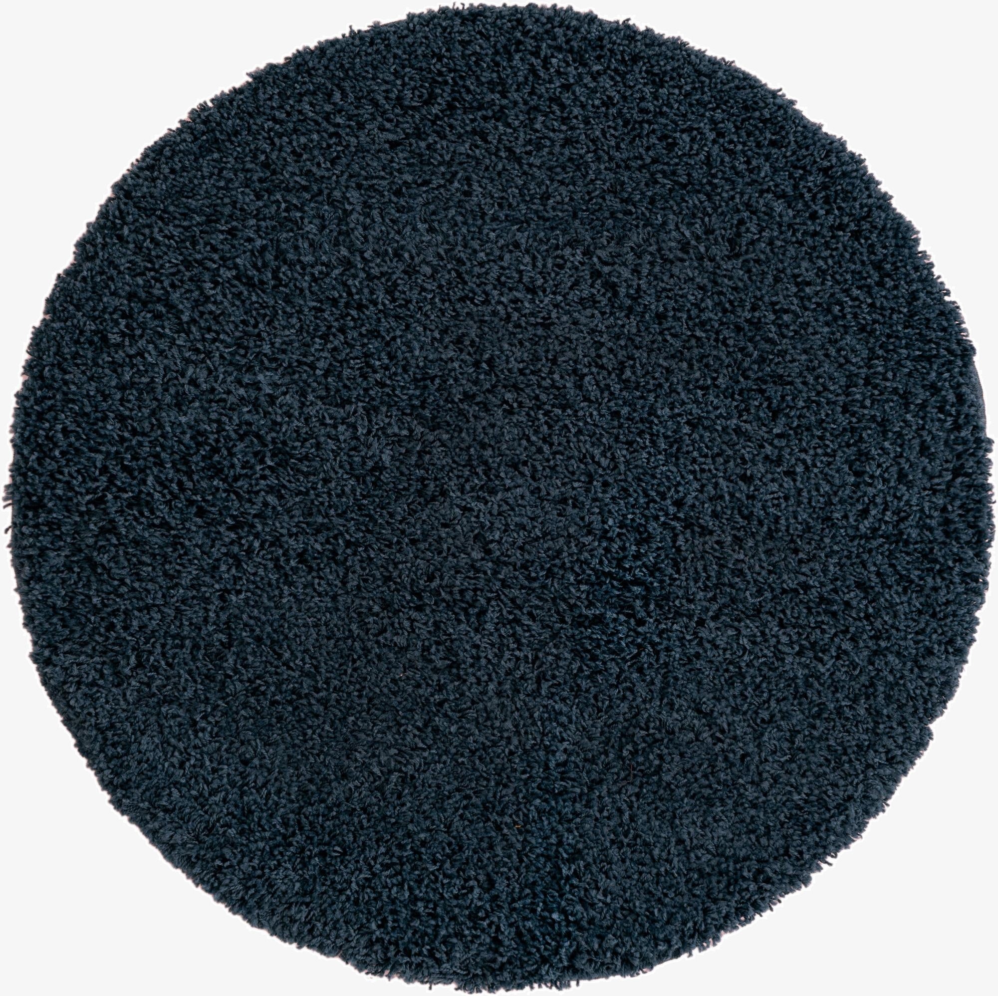 4' x 4' Everyday Shag Round Rug