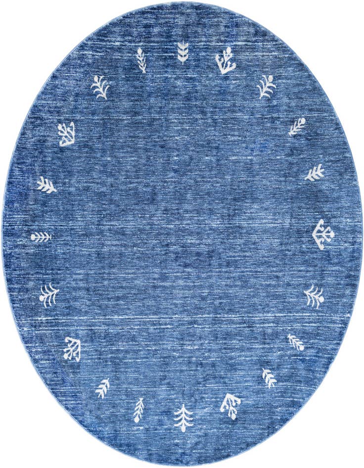 Detail image of 7' 10 x 7' 10 Gabbeh Round Rug