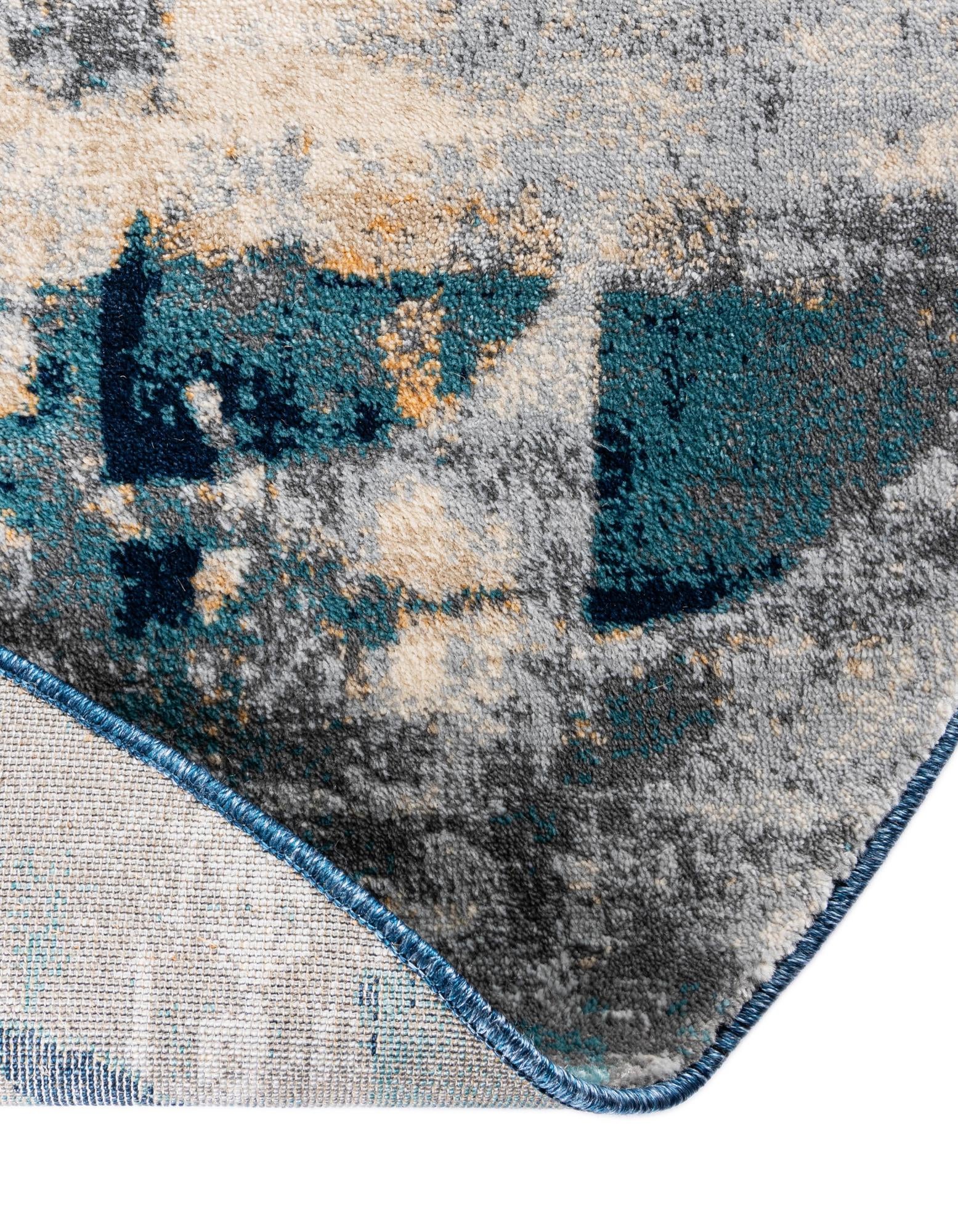 5' x 5' Gossamer Round Rug