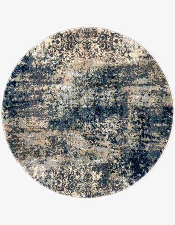 3' 3 x 3' 3 Gossamer Round Rug