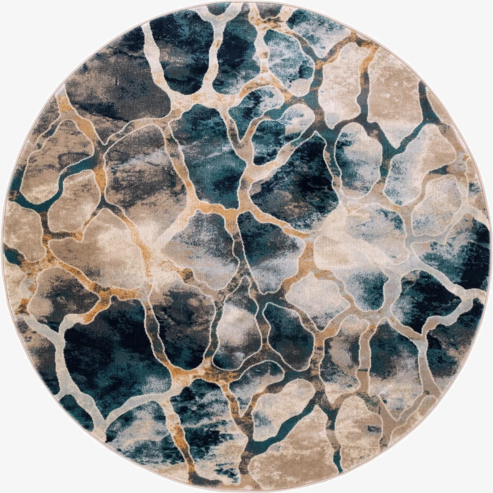 5' x 5' Gossamer Round Rug