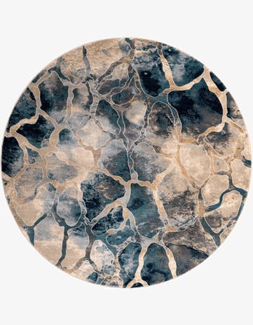 7' 10 x 7' 10 Gossamer Round Rug